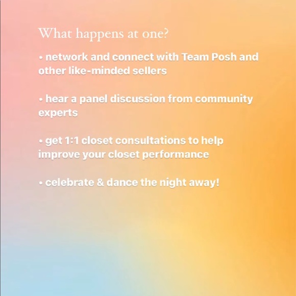 thanks for coming to chat about all things POSHFEST - Picture 9 of 14